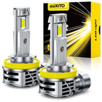 2X H11 H8 LED Headlight Kit for Universal Vehicles (33000lm)