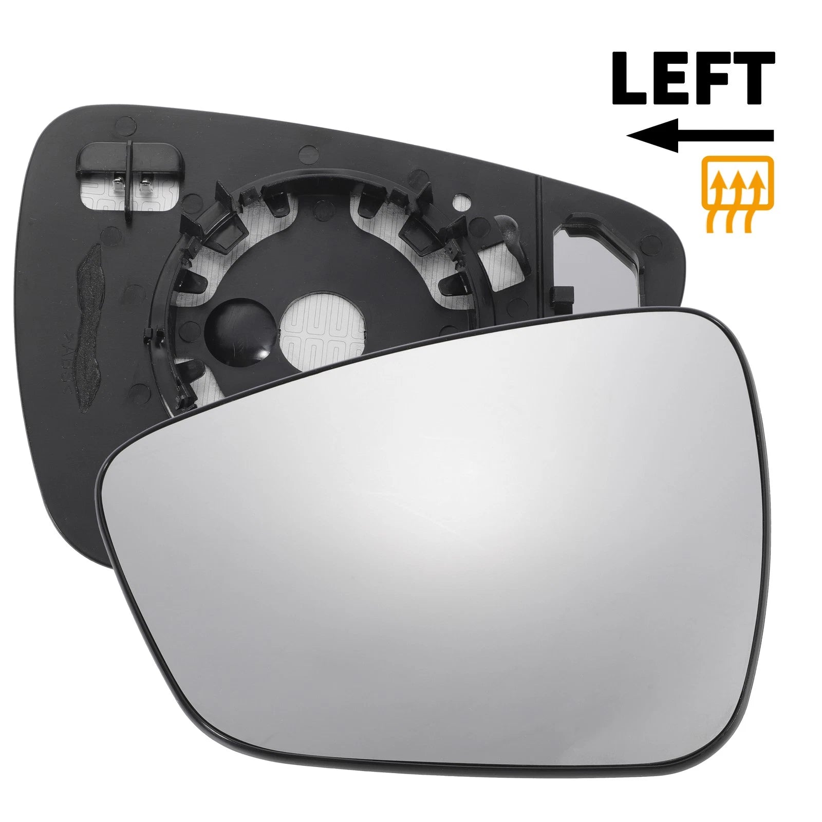 Left Side Heated Convex Mirror Glass for Ford Kuga (2019–2023)