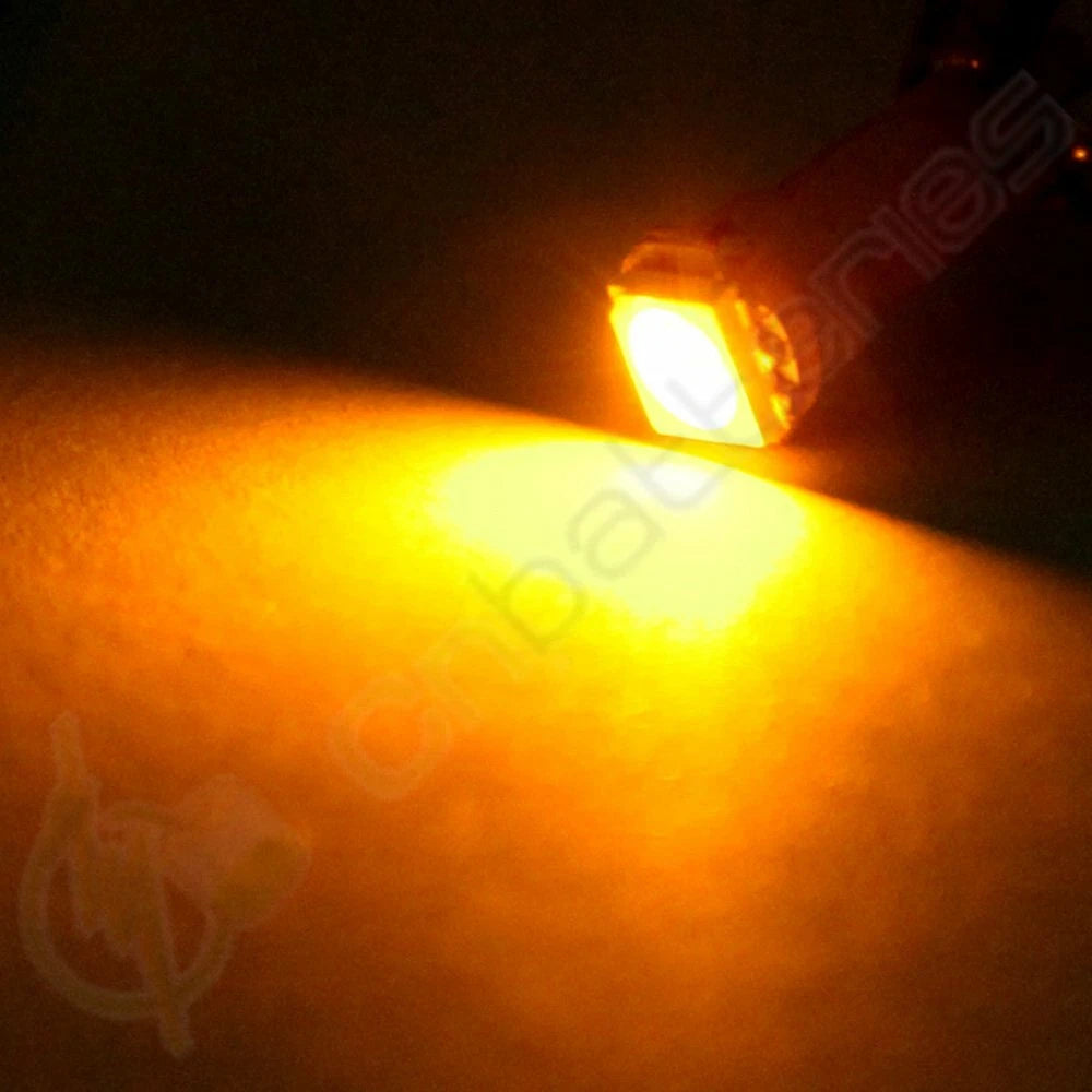 10x 5050 T5 1SMD LED Bulbs for Car Dashboard Gauge (Universal)