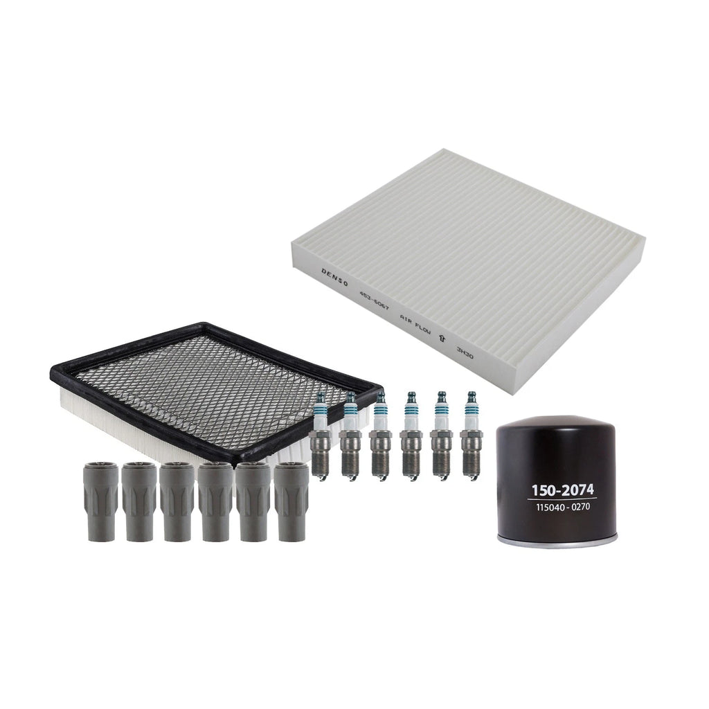 Denso Tune Up Kit 6 Spark Plugs & Boots for Dodge Avenger (2008–2014)