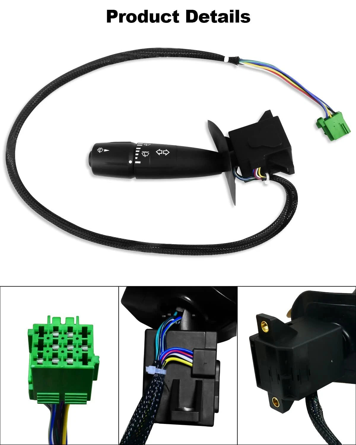 Turn Signal Windshield Wiper Switch for Kenworth T680 T800 Peterbilt 579 389 387