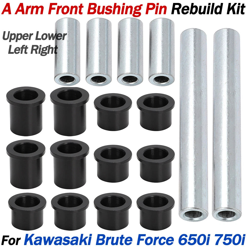 A Arm Front Bushing Pin Rebuild Kit for Kawasaki Brute Force 650i 750i (2005–2023)