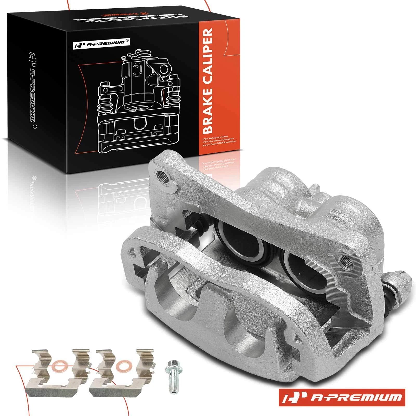 Front Right Disc Brake Caliper with Bracket for Saab Subaru Impreza 