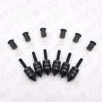 Windscreen Bolt Kit for Motorcycle (Includes Well Nuts, Bolts, Washers)