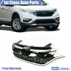 Chrome Mesh Bumper Grille for Honda CR-V (2015–2016)