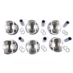 Set of 6 Pistons for VW Touareg, Audi A6 A7 A8 Q5 Q7 S4 S5 (2009–2017)