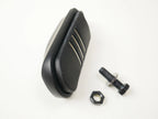Rivco Black Rubber Footpeg for Harley Softail Touring Dyna