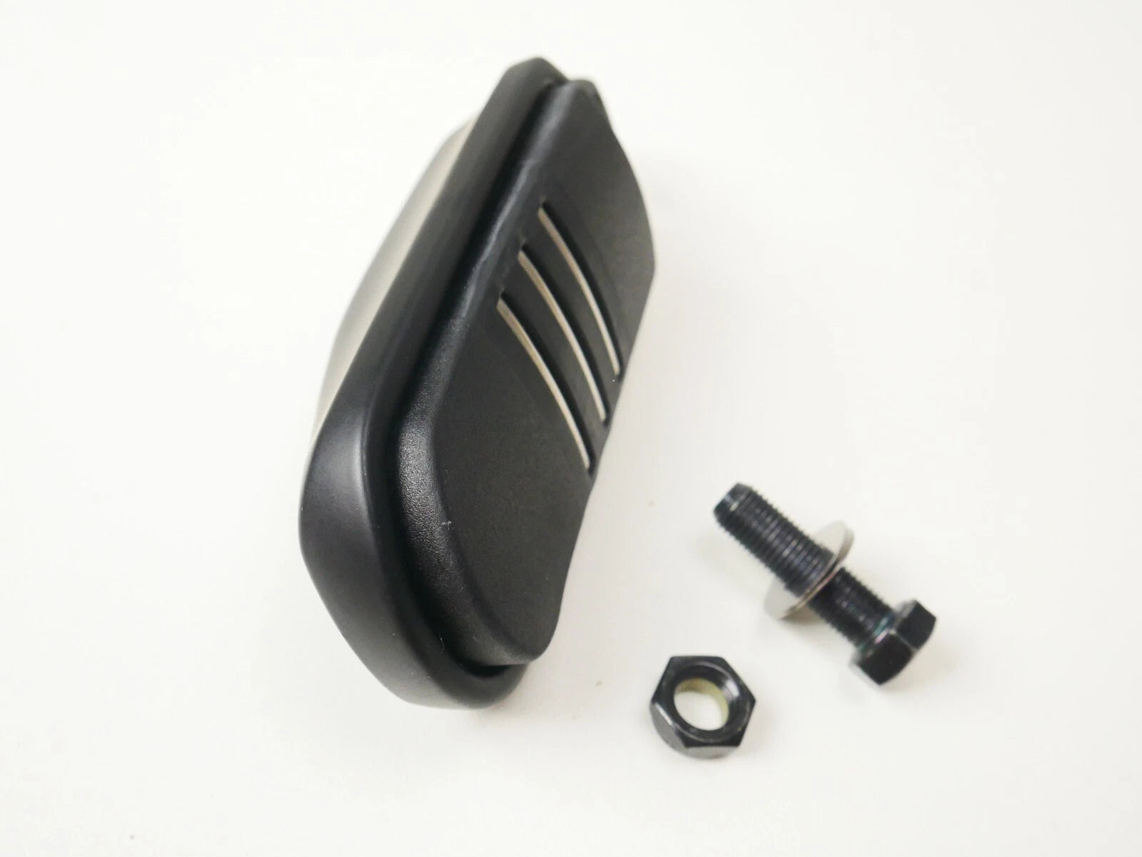 Rivco Black Rubber Footpeg for Harley Softail Touring Dyna