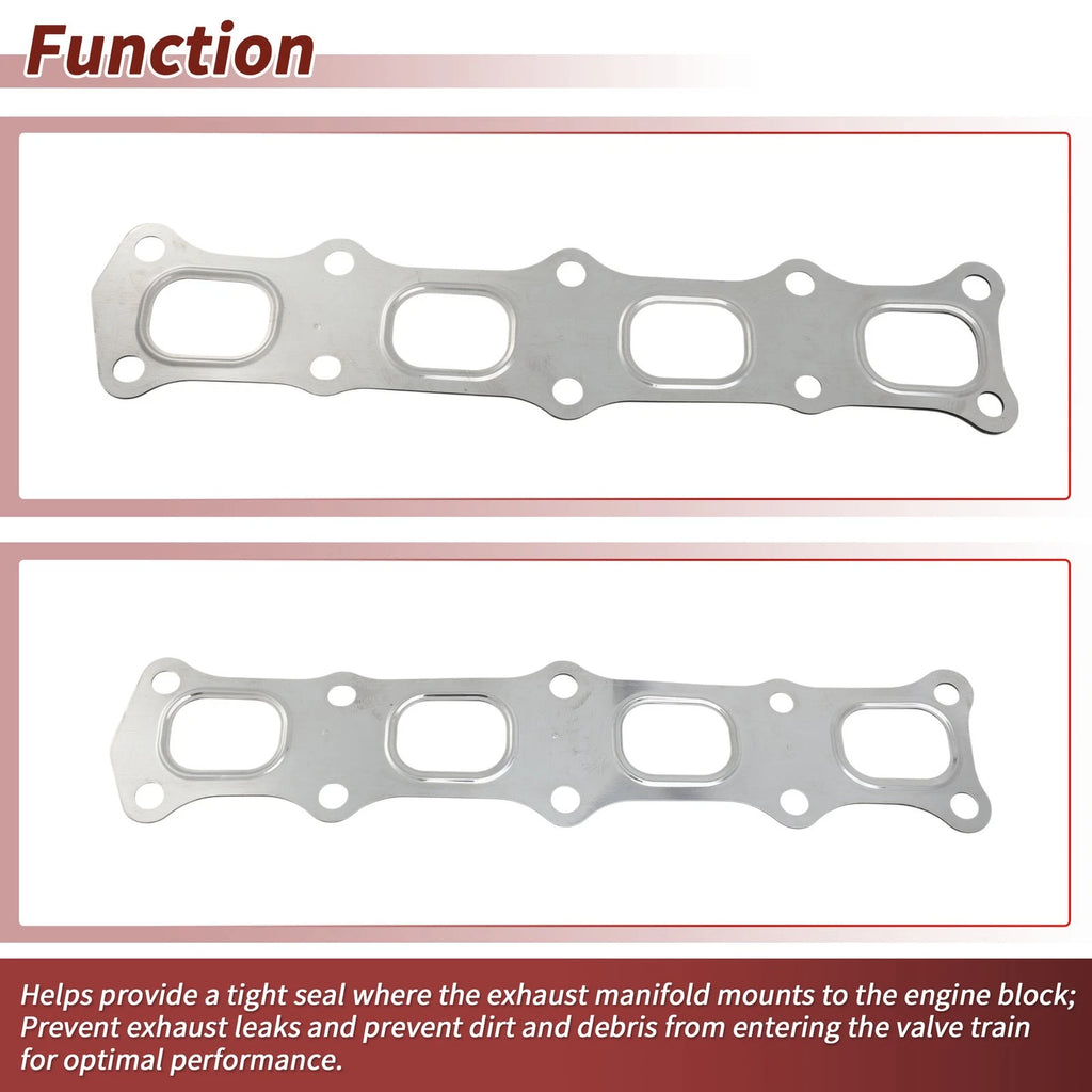 1 Pc Exhaust Manifold Header Gasket for Mitsubishi Outlander (2008–2010) No. 1555A185