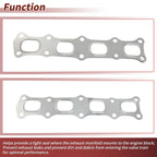 1 Pc Exhaust Manifold Header Gasket for Mitsubishi Outlander (2008–2010) No. 1555A185