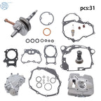 Engine Crankshaft & Cylinder Head Set for Honda TRX250 