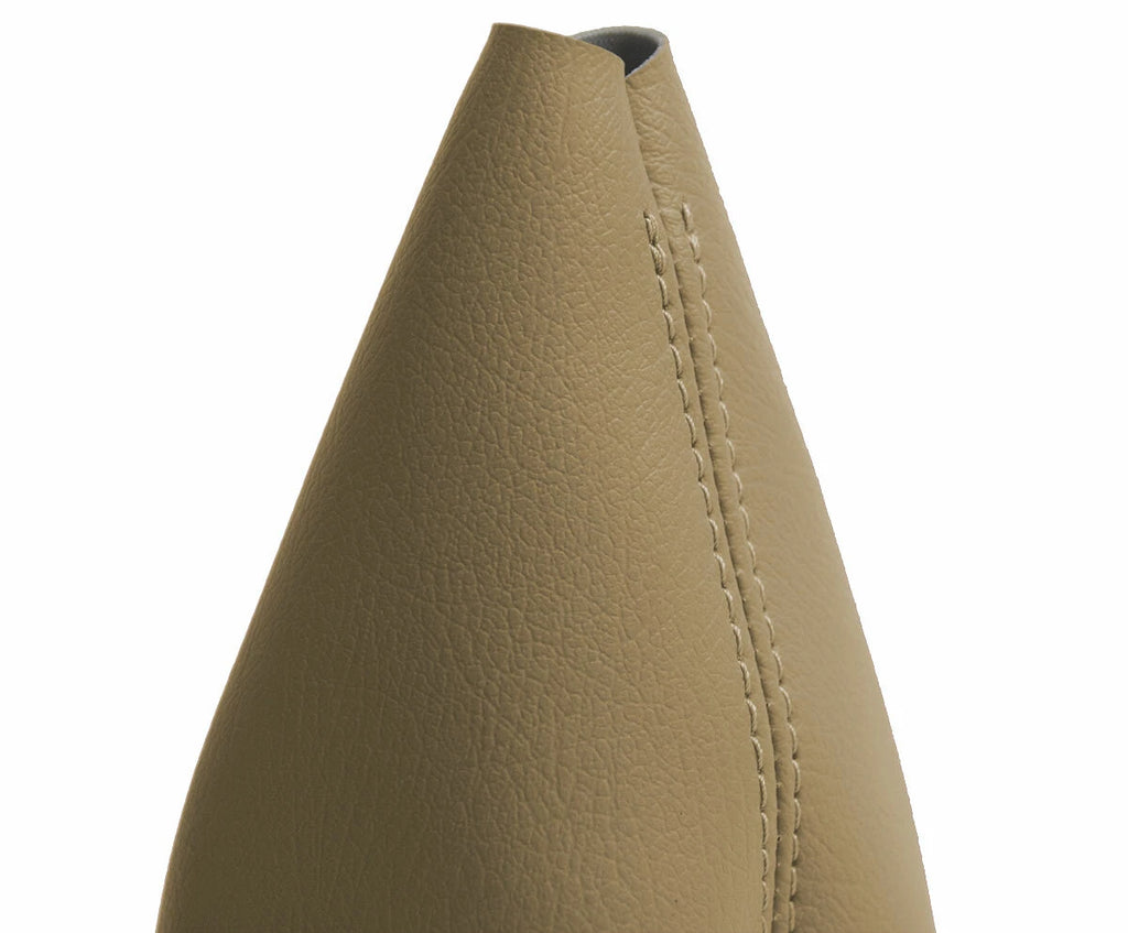 Leather Manual Shift Boot Cover for Volkswagen Cabrio (1996–2002) Beige