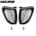 2X Clear Front Corner Signal Lights for Toyota Tacoma (2001–2004)
