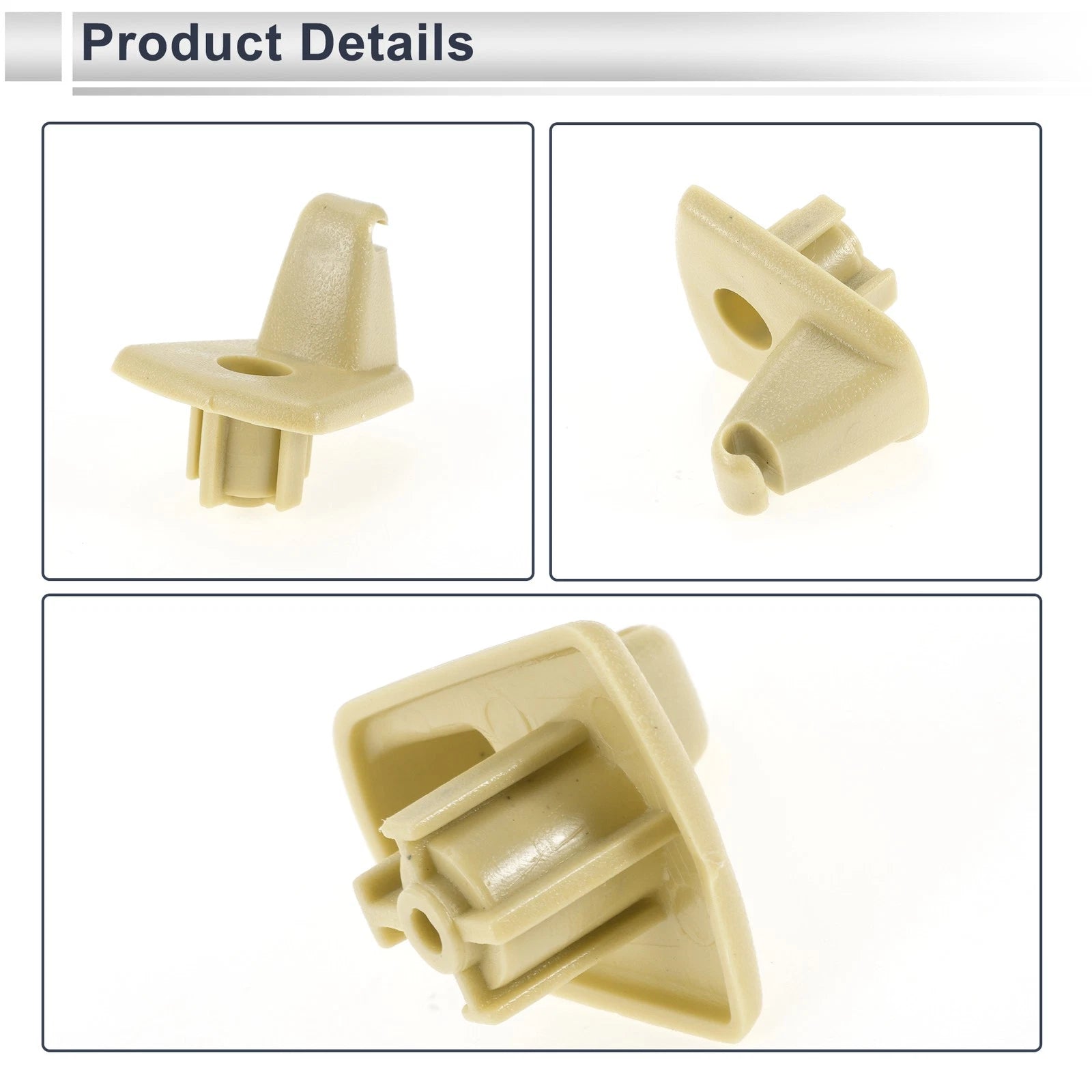 Sun Visor Holder Clip for Chrysler 300, Dodge Charger (No. 1EJ51BD1AA) Beige