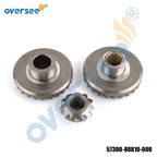 Gear Set 25T/11T for Suzuki Outboard DF40A DF50A DF50AV DF60A (2000–2023)