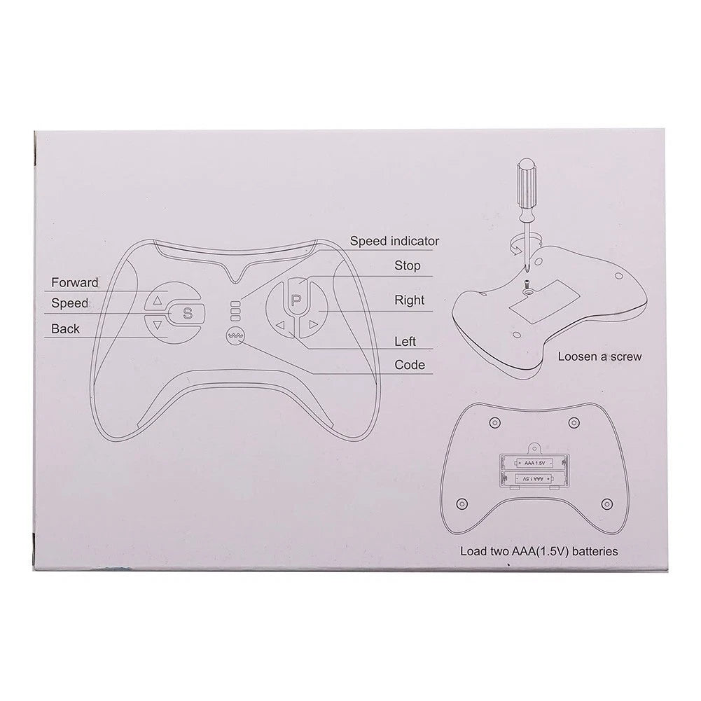 JR1922RXS-D2 Remote Control & Receiver for 12V Electric Cars (Children)