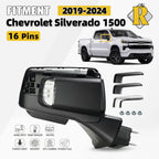 Side Mirror with Camera & BSD for Chevy Silverado 1500 (2019–2024)