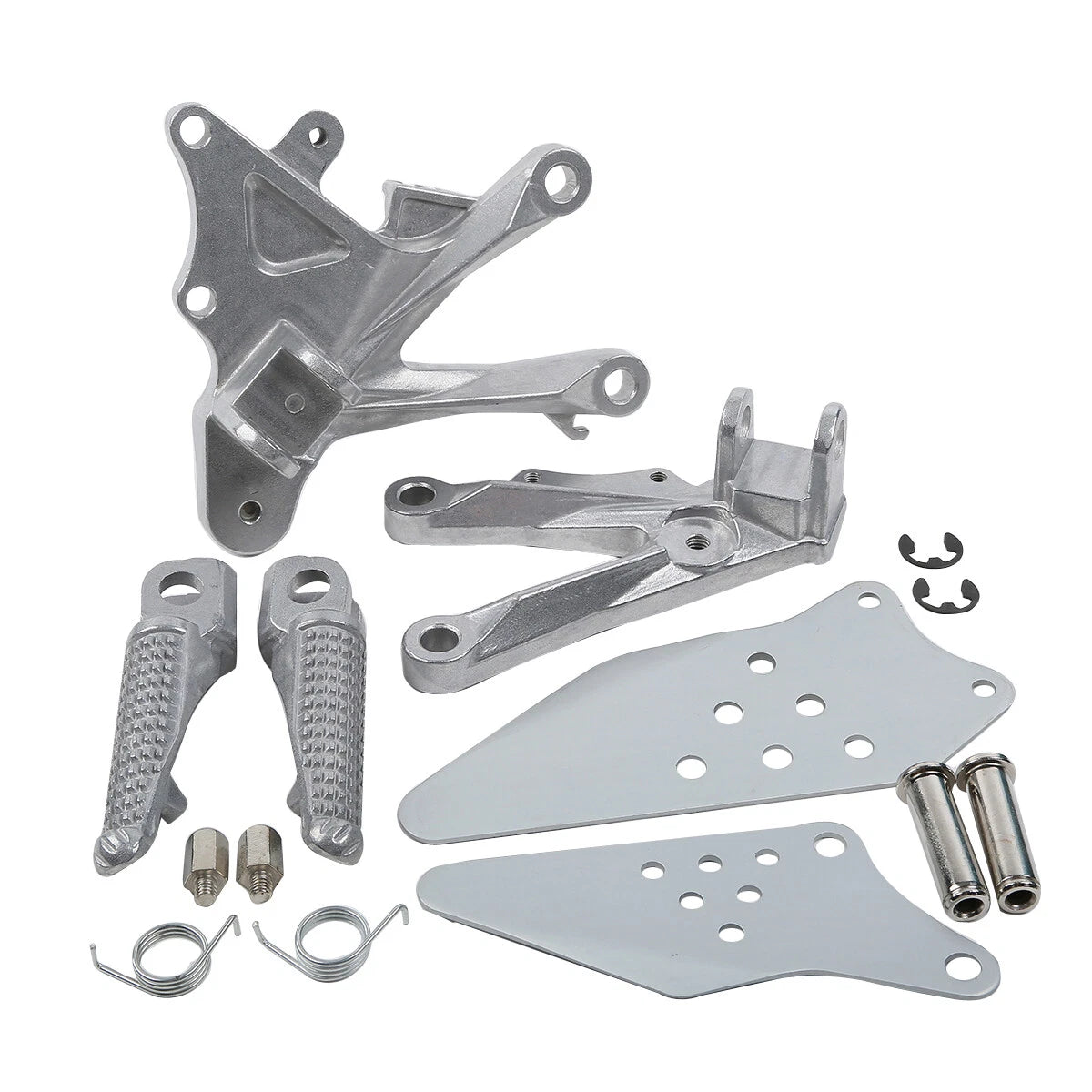 Front Rider Footrest Footpeg Bracket for Kawasaki ZX10R (2006–2010)