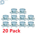 20 Pack Fuel Injection Hose Clamps for (13mm - 15mm)