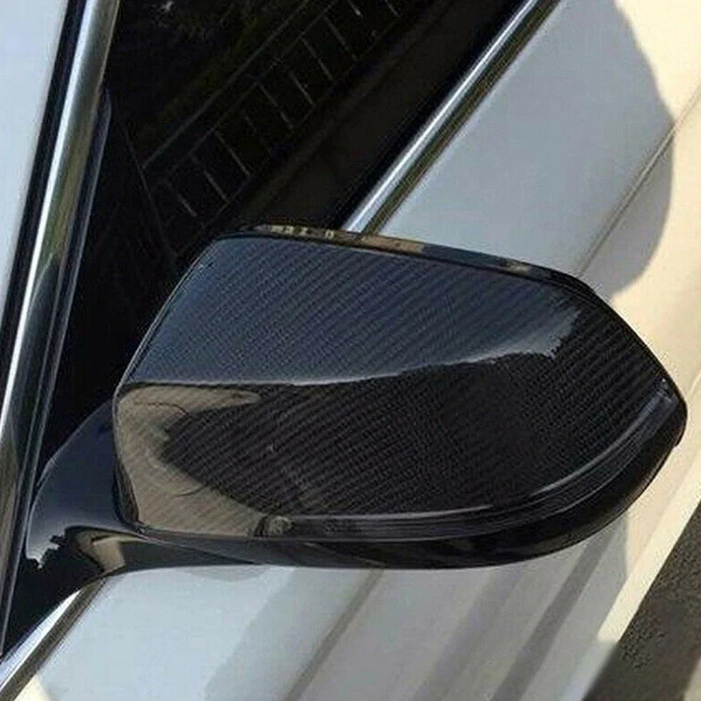 2 x Exterior Mirror Caps for BMW 5 Series E60 E61 E63 E64 F10 F11 (2008-2015)
