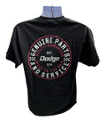Genuine Dodge Parts and Service Licensed Black T-Shirt for All Models (2020–2025)