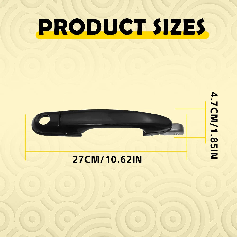 Exterior Door Handle for Hyundai Tucson (2005–2009) Front Driver Primed