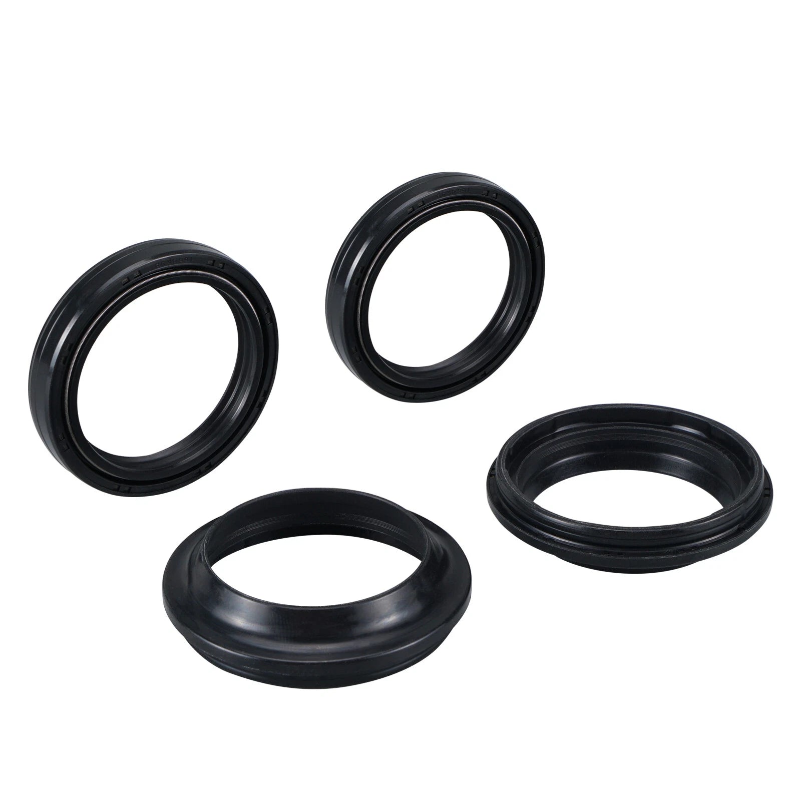 Set of 4 Front Fork Oil Dust Seals for Yamaha Vmax 1200 (1999–2006)