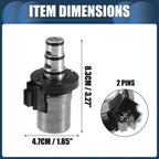 Set of 1 Transmission Solenoid for Mazda CX-7 (2012) & Ford Focus (2000–2012)