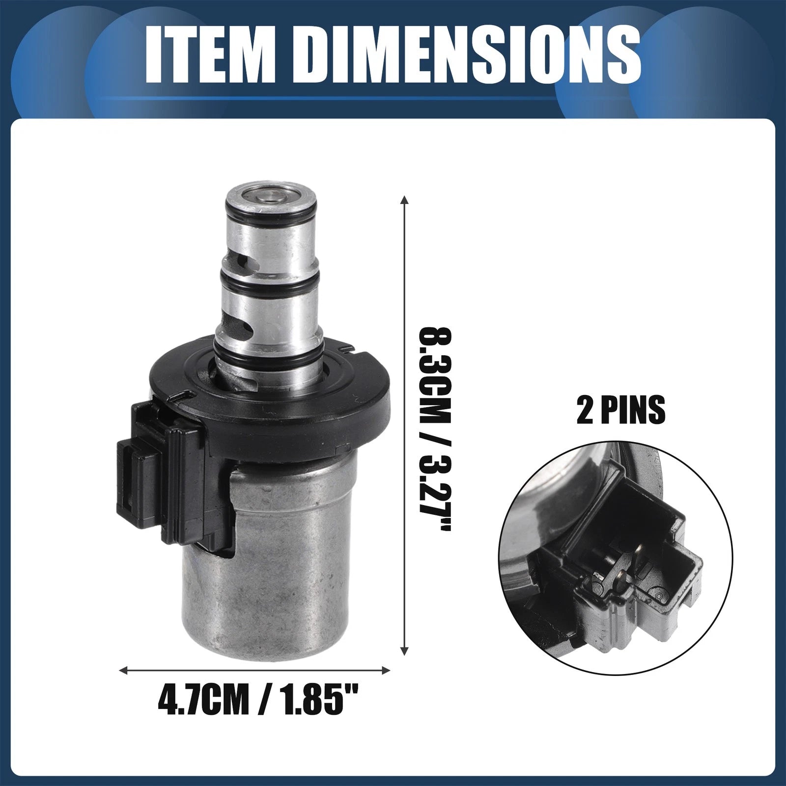 Set of 1 Transmission Solenoid for Mazda CX-7 (2012) & Ford Focus (2000–2012)