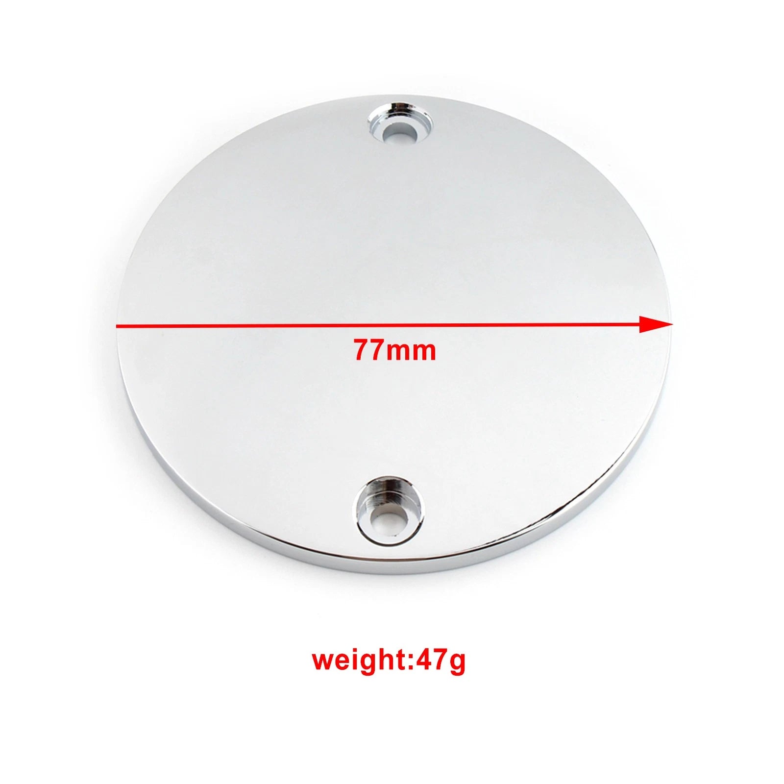 Domed Point Timing Ignition Timer Cover Chrome for Harley XL 883 1200 (1986–2003)