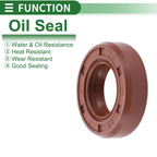 Set of 5 Oil Seal Rotary Shaft Seal 14x25x7mm for Various Models