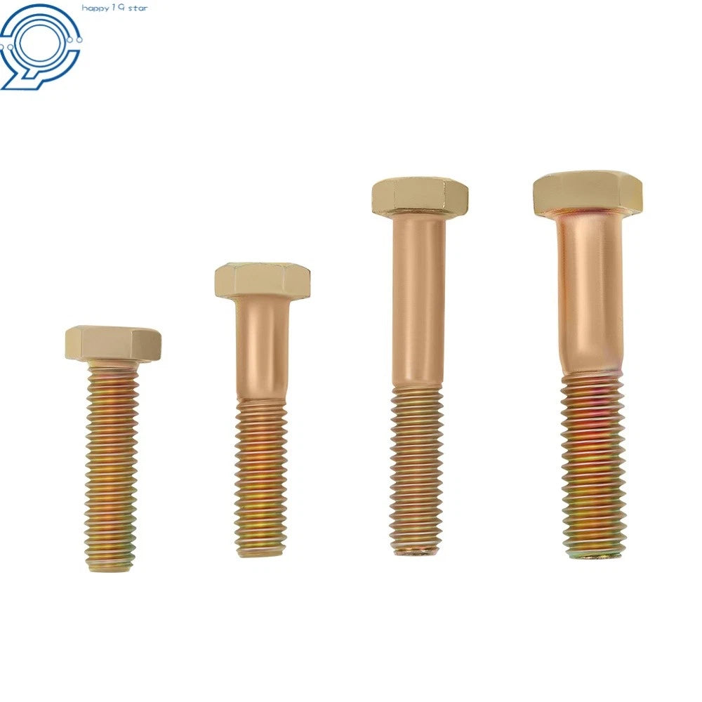 Hex Bolts and Nuts Kit for Automotive Applications (Various Sizes)