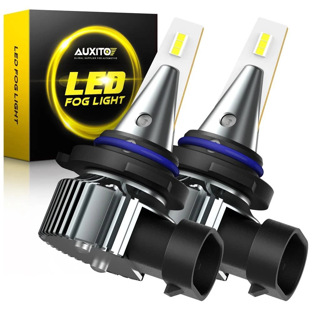Set of 2 AUXITO 9006 LED Fog Light Bulbs for
