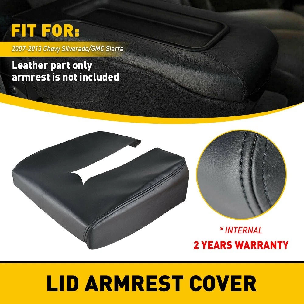 Armrest Replacement Cover for Chevy GMC Sierra Silverado (2014–2019) 45120