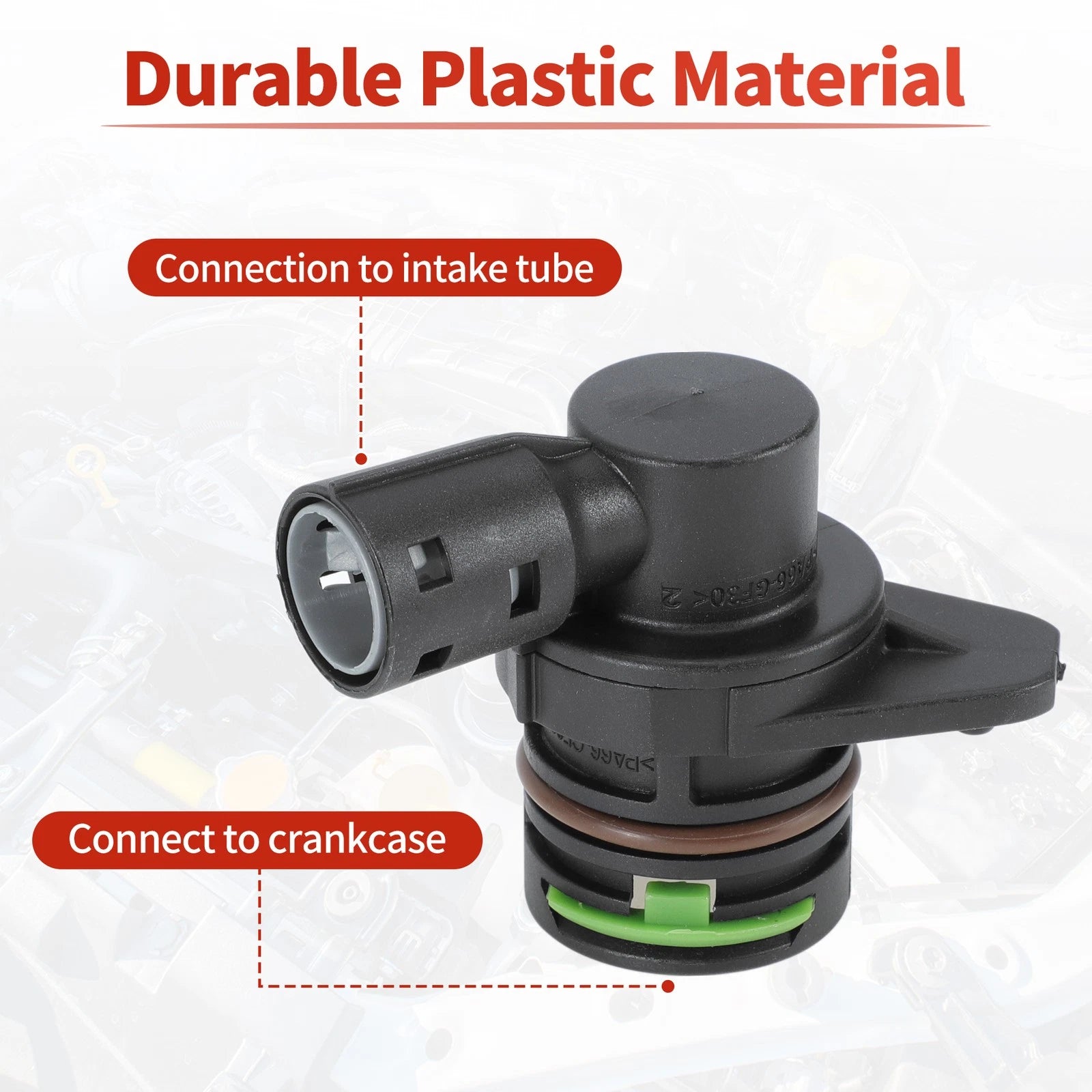 PCV Valve for Chevrolet Cruze Malibu Cadillac Buick (No. 12637666/12663027)