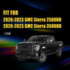 4X White LED Side Marker Lights for GMC Sierra 2500HD 3500HD (2020–2023)