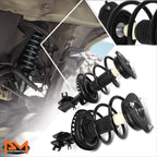 Set of 2 Struts Assembly w/Coil Springs for Nissan Altima (2007–2013)