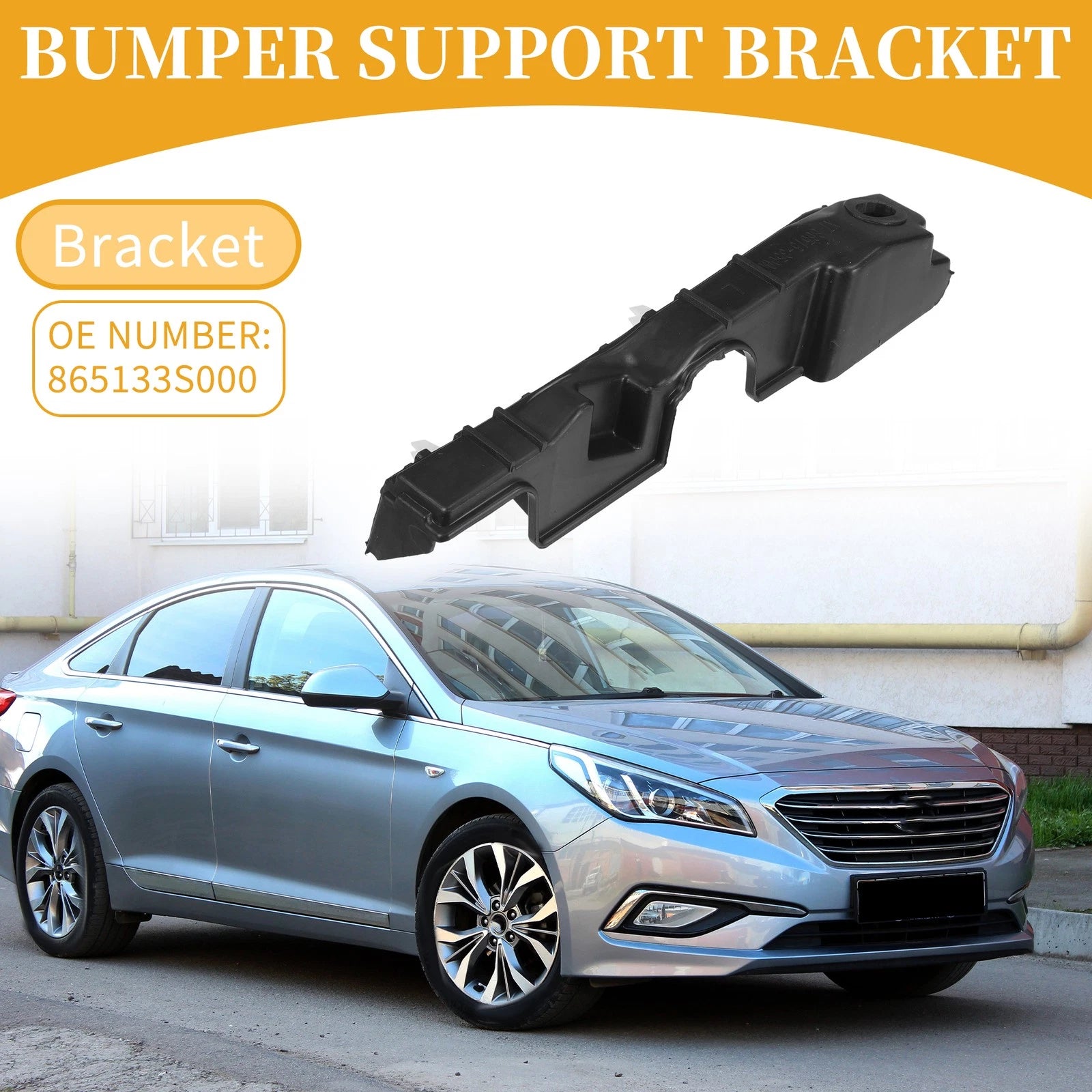 LH Front Bumper Support Bracket for Hyundai Sonata (2011–2015)