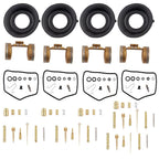 Set of 4 Carb Diaphragm Float Kits for Honda CB350 CL350 (1968–1973)