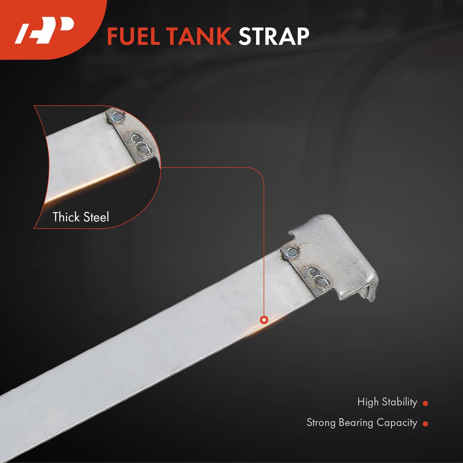 Steel Fuel Tank Strap for Chevy Corvair (1961–1969)