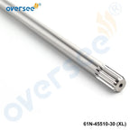 Drive Shaft for Yamaha Outboard 20/25/30HP (2/4T) (61N-45510-30, 61N455103000)