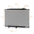 Aluminum Core Cooling Radiator DPI-13622 for Mazda CX-9 (2016–2019)