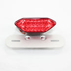 12V Red Brake Tail Light Indicator for PIT Dirt Motorcycle (No Plate)