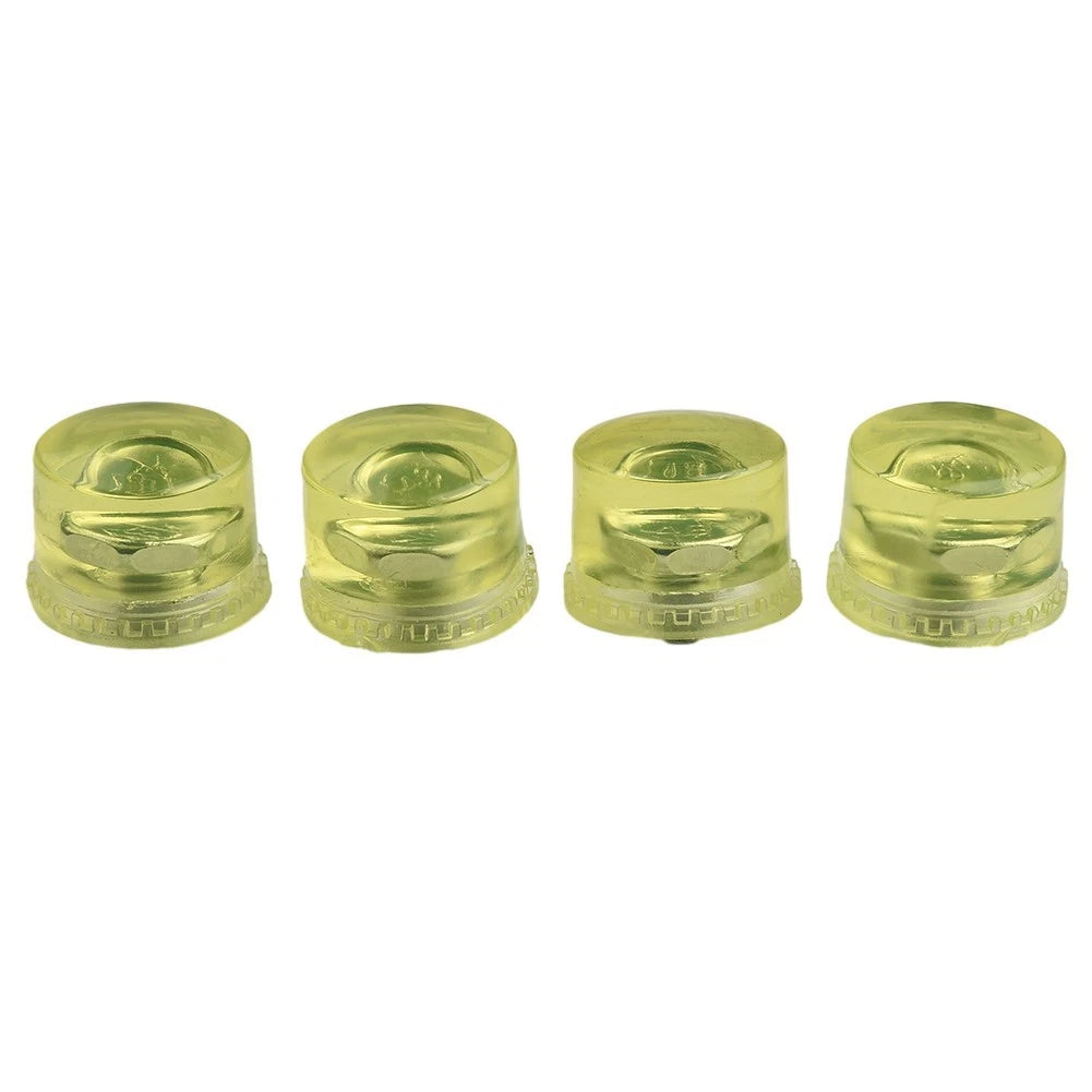 Set of 4 Rubber Round Head Hammers 25mm/30mm/35mm/40mm