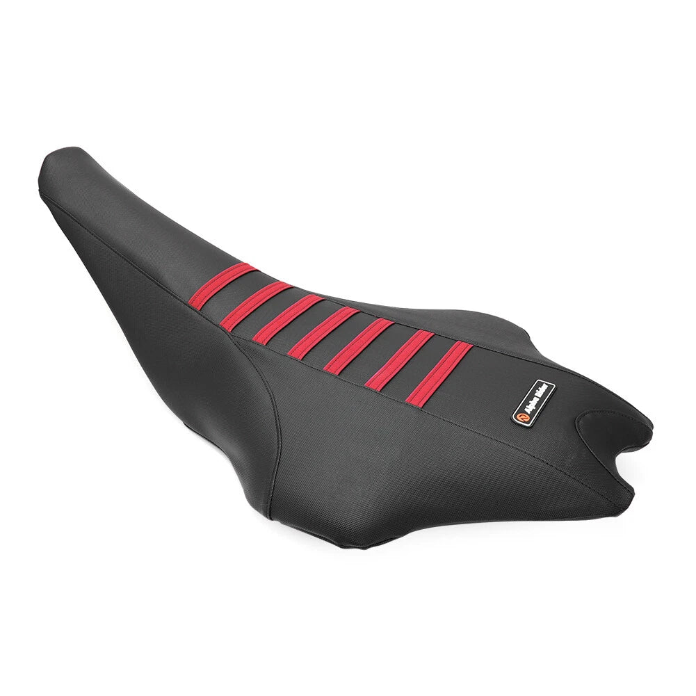 Seat Cover for Yamaha YFZ 450R (2009–2021) Black/Red Gripper