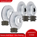 Brake Rotors & Pads Kit for Chrysler Charger Challenger (RWD V6)