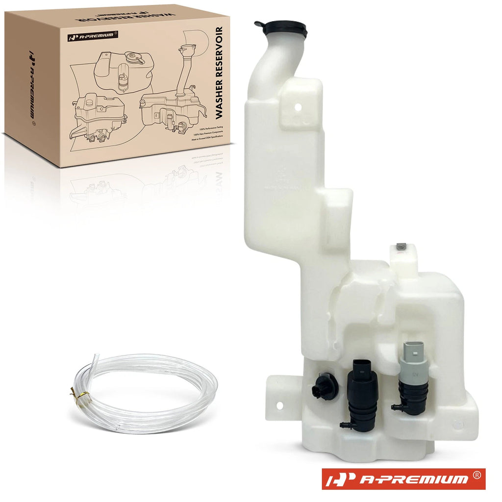 Washer Reservoir with Cap & Pump for Chevy Tahoe GMC Yukon (2015–2020)