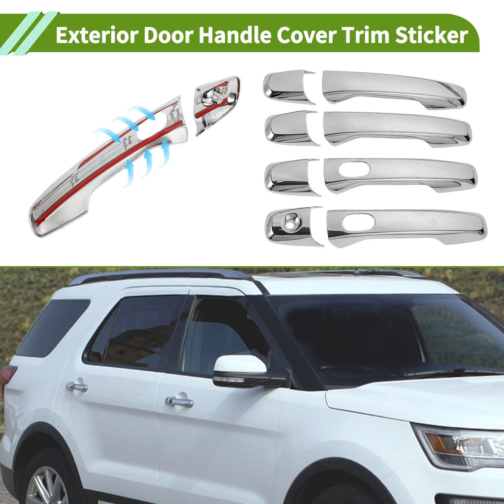 Set of 1 Exterior Door Handle Cover Trim for Ford Explorer (2011–2019)