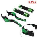 Folding Extendable Brake Clutch Levers & Handlebar Grips for BMW R1200GS (2004-2018)