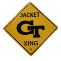 Metal Sign for Georgia Tech Yellow Jackets (12")